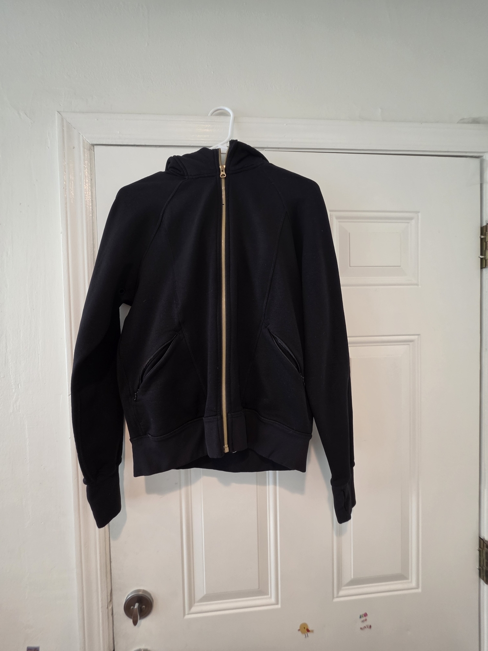 Lululemon Black Scuba Zip Up Hoodie